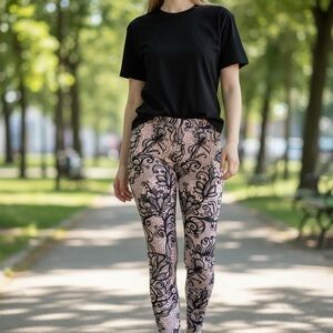 Patterned Women's leggings XL